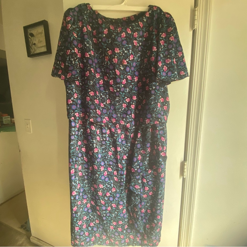 Caroline Wells Vintage Floral‎ Dress 22